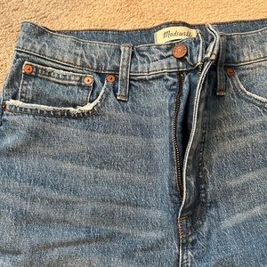 Madewell Classic Straight Leg Jean